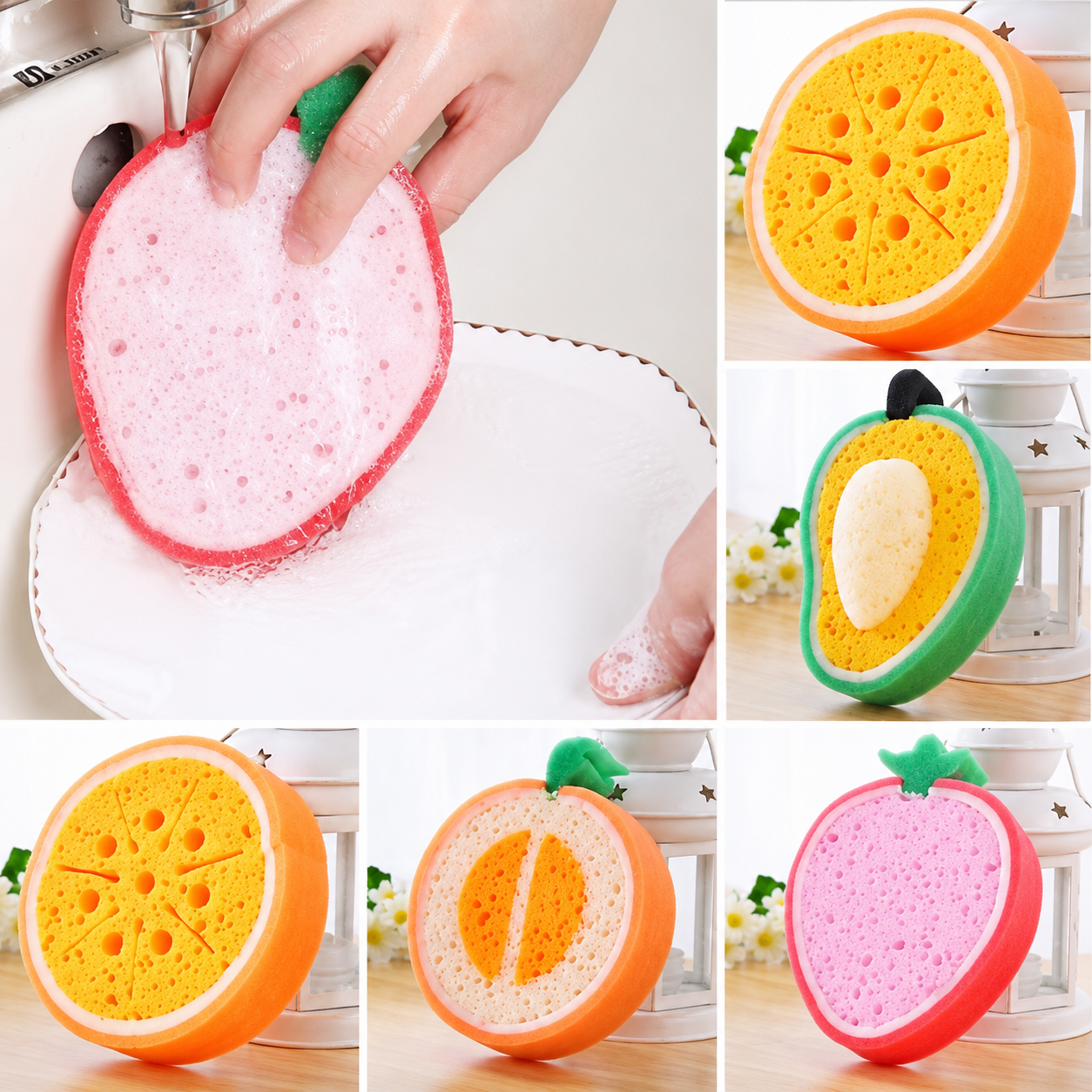 Dish Fruit Sponge — view 4