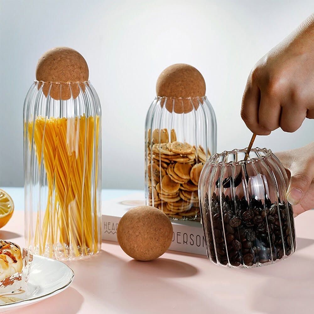3pcs Transparent Jar Set — view 8