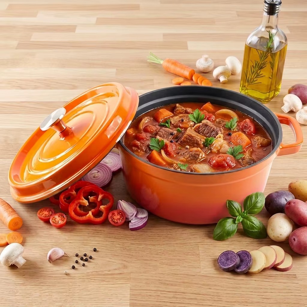 Cast Iron Single Cooking Pot — view 3