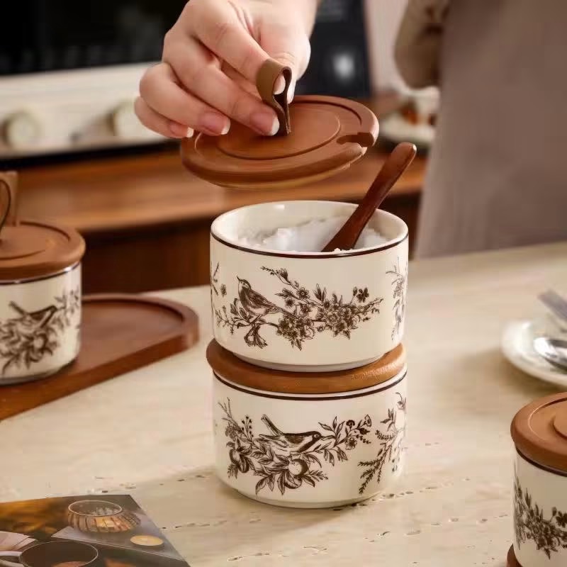 3pcs ceramic jar set — view 5