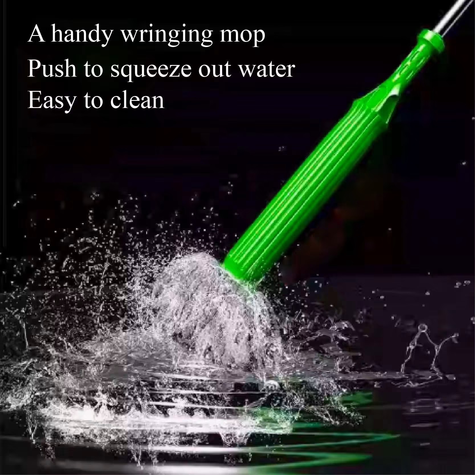 Self wringing mop — view 2