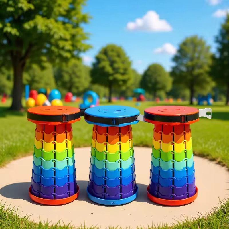 Portable Collapsible Folding Stool — view 6